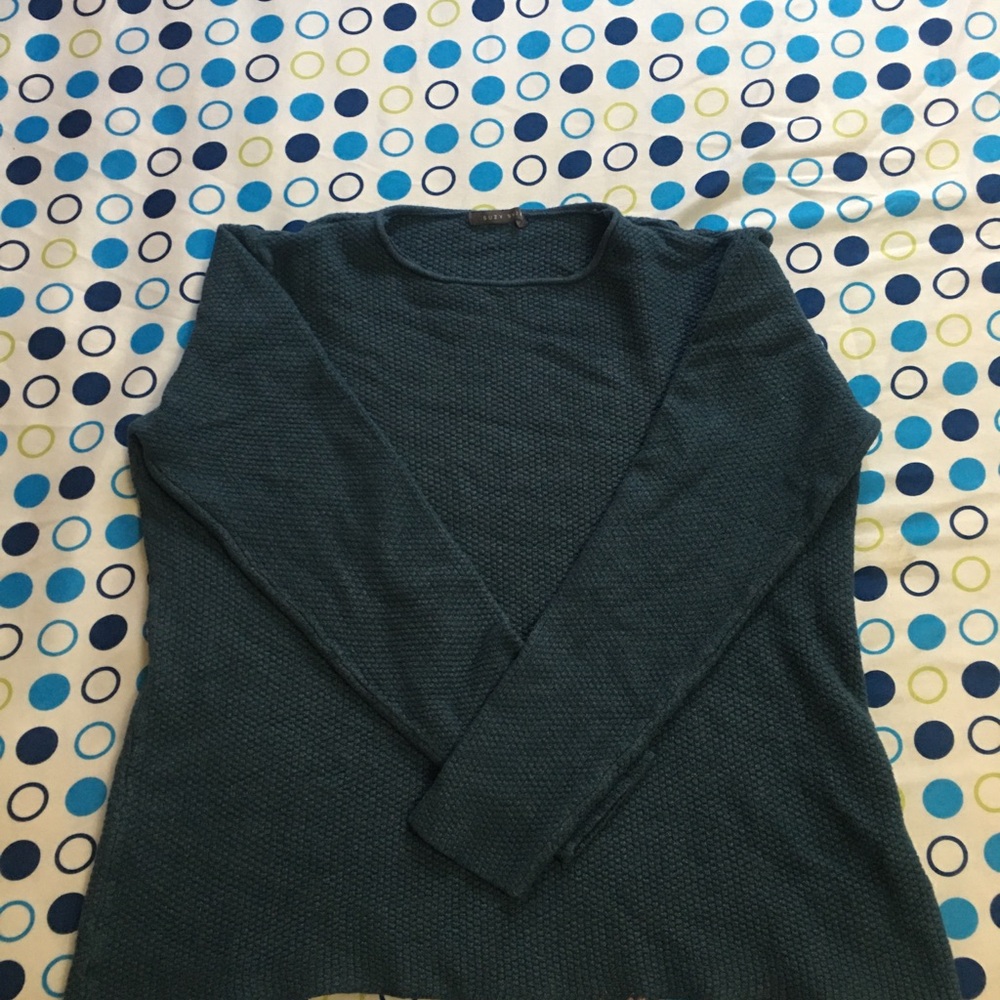 Teal Knit Sweater